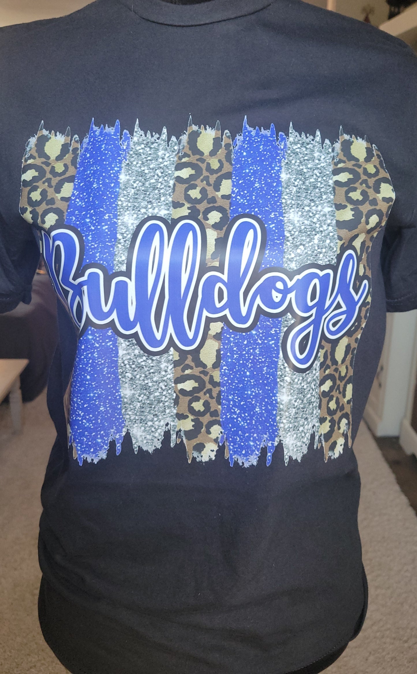 Glitter Bulldog Tee